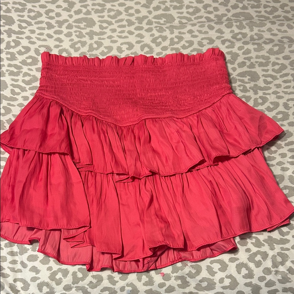 Pink mustard seed skirt